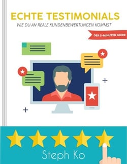 Echte Testimonials - Wie Du an reale Kundenbewertungen kommst