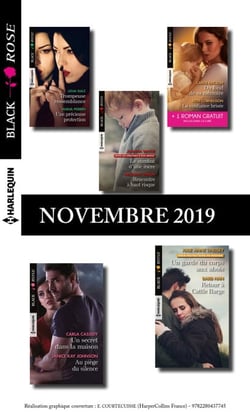 Pack mensuel Black Rose : 10 romans + 1 gratuit (Novembre 2019)