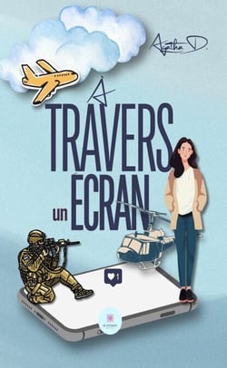 À travers un écran