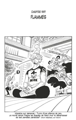 One Piece édition originale - Chapitre 997 - Flammes