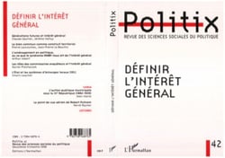 DEFINIR L'INTERET GÉNÉRAL