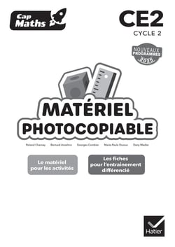 Cap Maths : CE2 - Matériel photocopiable (édition 2026)