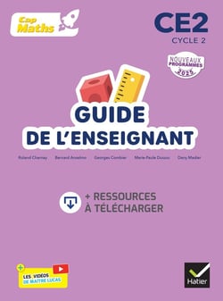 Cap Maths : CE2 - Guide de l'enseignant (édition 2026)