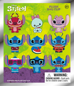 Porte-clés mystère Lilo et Stitch Monogram - Modèle aléatoire - Vendu à l'unité