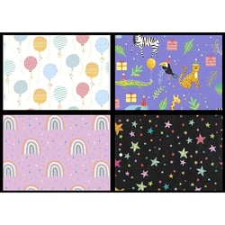 Rouleau de papier cadeau - Gourmandiz - 2 x 0,70 m 