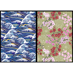 Rouleau de papier cadeau - Luxe Sakura - 2 x 0,70 m 