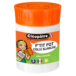 Colle avec spatule Cléopâtre - Pot - Blanc