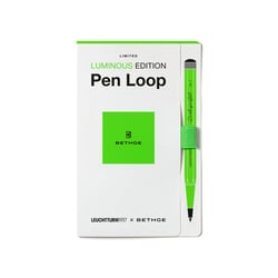 Boucle porte‑stylo Leuchtturm1917 - Pen Loop Luminous - vert