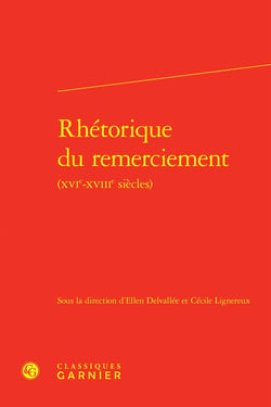 Rhétorique du remerciement