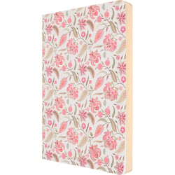 Carnet Oberthur - A5 14,8 x 21 cm - Bahia Fleurs Baltik - 200 pages lignées