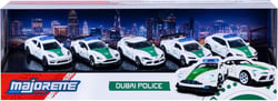 Lot de 5 voitures Dubaï police - Majorette