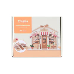 Diamond painting - Boulangerie miniature - 20 x 16 cm - Créalia