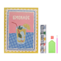Diamond painting - Limonade - 30 x 40 cm - Créalia