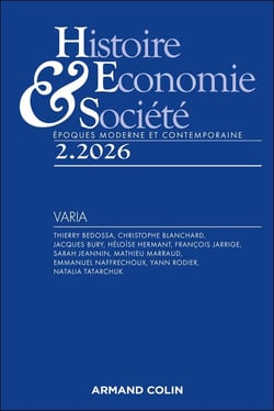 Histoire, économie & société n.2026/2 : Varia