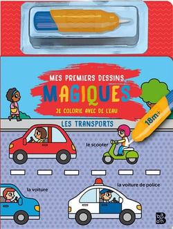 Mes premiers dessins magiques - Les transports