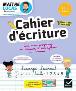 C'est simple avec Maître Lucas : Cahier d'écriture Maître Lucas - CE1