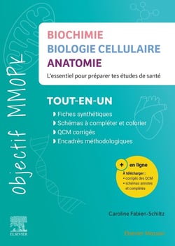 Biochimie - Biologie cellulaire - Anatomie : L'essentiel pour préparer tes études de santé - Tout-en-un