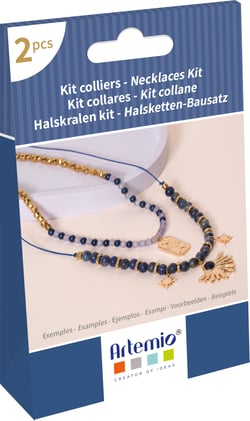 Kit de 2 colliers soleil Artemio