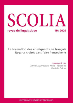 La formation des enseignants en français : Regards croisés dans l'aire francophone (édition 2026)