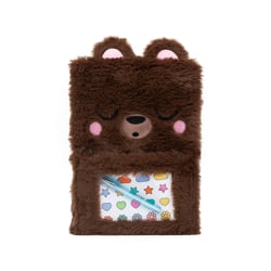 Carnet peluche Mr Wonderful - A5 - Lazy little bear - 160 pages unies