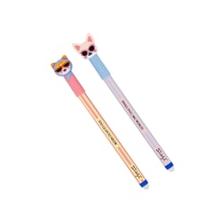 Lot de 2 stylos Mr Wonderful - BOBO - Chat et Chihuahua