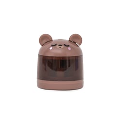 Taille-crayon électrique 1 trou avec réservoir Mr Wonderful - Lazy little bear