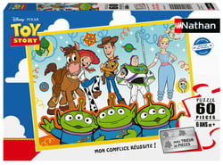 Puzzle 60 pièces - Les jouets de Toy Story - Nathan