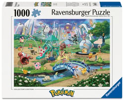 Puzzle 1000 pièces - Évoli dans le parc Pokémon - Ravensburger