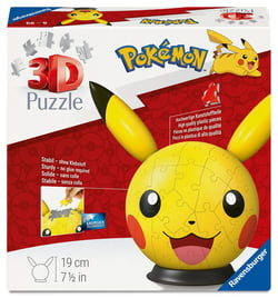 Puzzle  3D ball 72 pièces - Ravensburger - Pokémon - Pikachu
