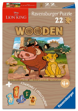 Puzzle  en bois 22 pièces - Ravensburger - Le Roi Lion