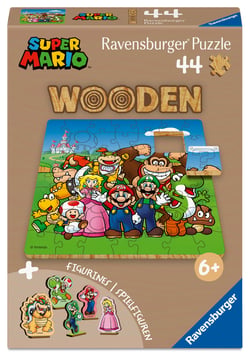 Puzzle en bois 44 pièces - Super Mario - Ravensburger