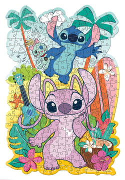 Puzzle en bois 300 pièces - Stitch - Ravensburger