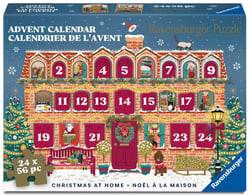 Calendrier de l'Avent puzzle - Ravensburger - Noël à la maison