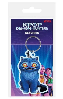 Porte‑clé - K‑Pop Demon Hunters - Derpy & Sussie - PVC