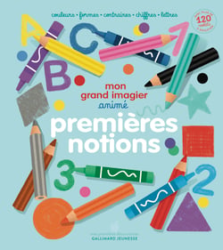 Mon grand imagier animé : Premières notions