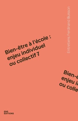 Bien-être à l'école : Enjeu individuel ou collectif ?