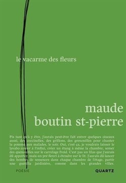 Le vacarme des fleurs