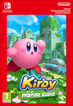Code de téléchargement Kirby et le monde oublié - Nintendo Switch