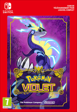 Code de téléchargement Pokémon Violet - Nintendo Switch