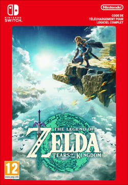 Code de téléchargement The Legend of Zelda: Tears of the Kingdom - Nintendo Switch
