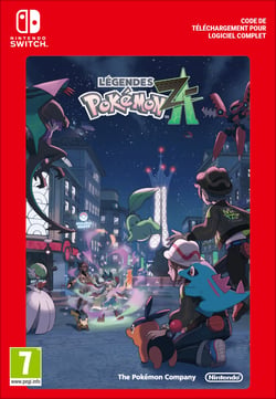 Code de téléchargement Pokémon Legends: Z-A - Nintendo Switch