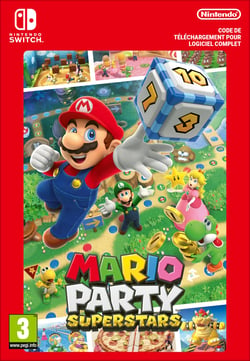 Code de téléchargement Mario Party Superstars - Nintendo Switch