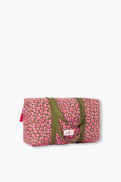 Kit prêt à coudre Promod Couture - Sac Suzon - Imprimé léopard rose & kaki
