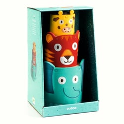 Cubes gigognes en bois - Softitotem - Djeco