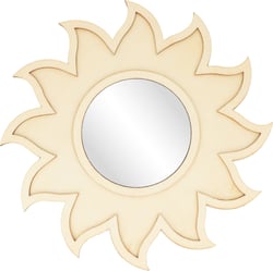 Mirroir en bois Artemio - Soleil