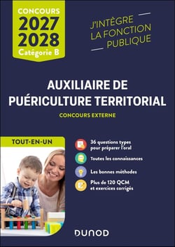Auxiliaire de puériculture territorial - Concours Externe - Catégorie B - Tout-en-un (édition 2027/2028)