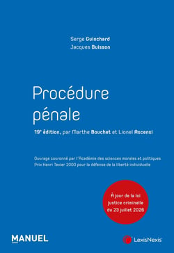 Procédure pénale (19e édition)