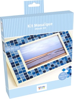 Kit mosaïque Artemio - Cadre bleu
