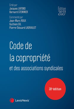 Code de la copropriété et des associations syndicales (édition 2027)