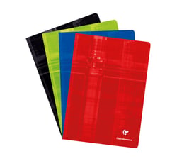 Cahier Clairefontaine - Modèle aléatoire - A4 21 x 29,7 cm - 48 pages petits carreaux - Vendu à l'unité